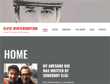 Tablet Screenshot of elviswinterbottom.com